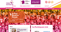Desktop Screenshot of freehandisetrophy.com
